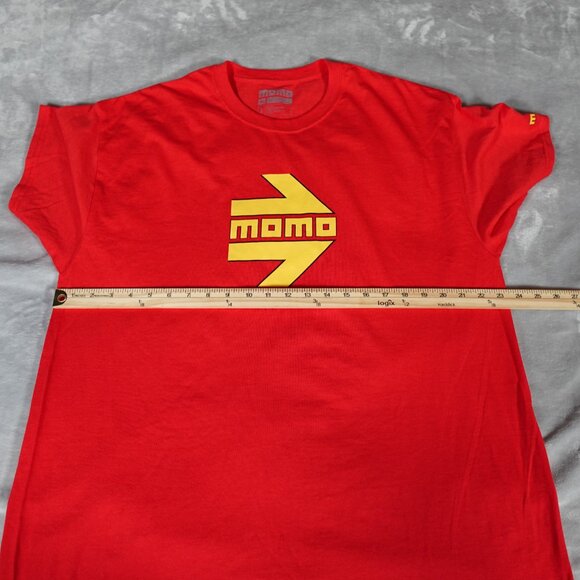 Momo Motorsport Arrow Logo T Shirt Mens XL Cars Racing Red - Picture 6 of 7